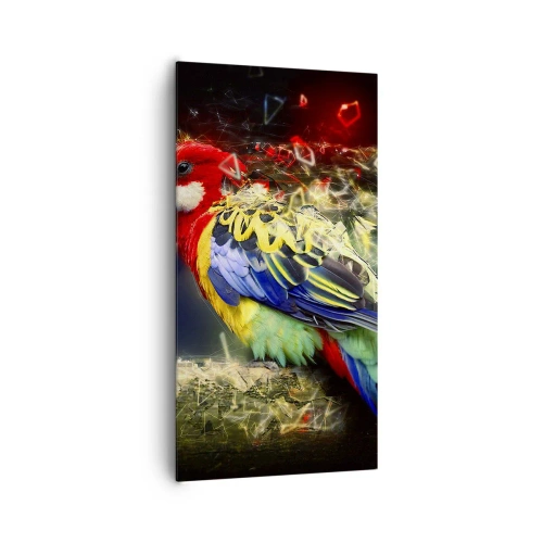 Lærredstryk - Billede på lærred - Budbringeren af udstråling - 65x120 cm