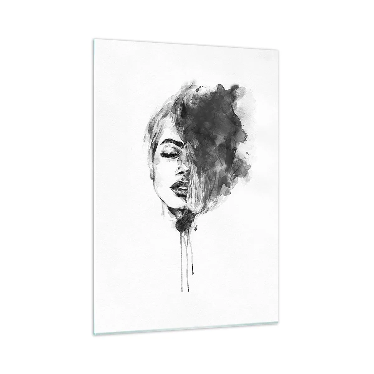 Billede på glas - Hvad piger drømmer om - 50x70 cm