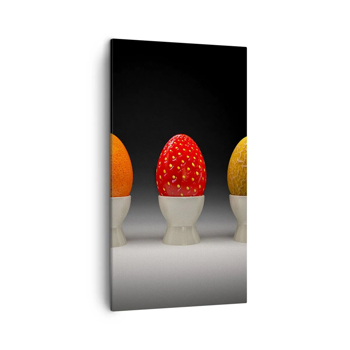 Lærredstryk - Billede på lærred - Frugt morgenmad - 45x80 cm