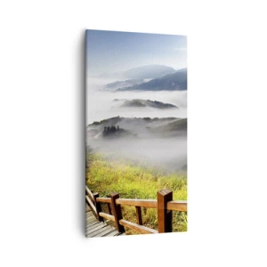 Lærredstryk - Billede på lærred - Vævet mod blænding og tåge - 55x100 cm