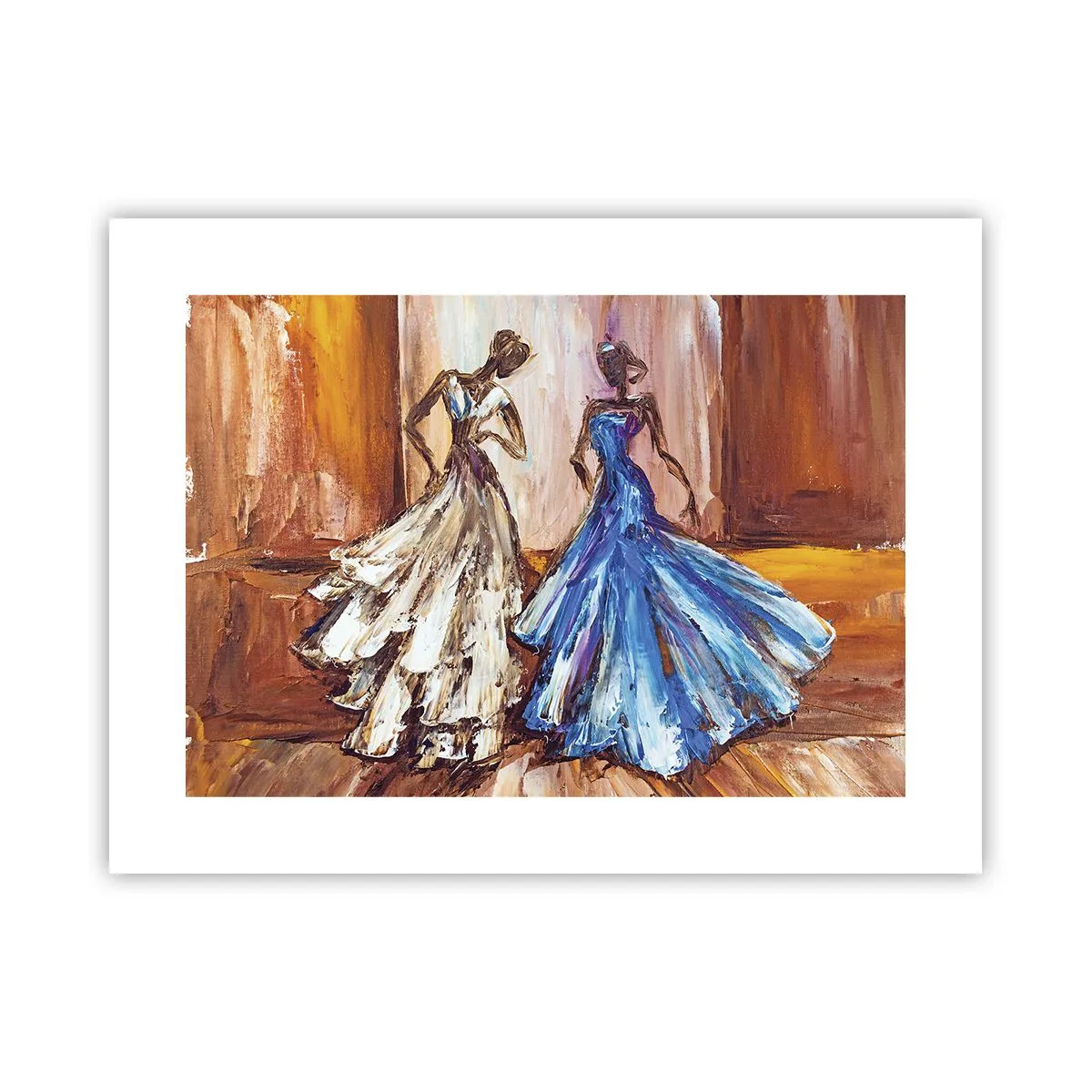 Plakat - Den taknemmelige duo - 40x30 cm
