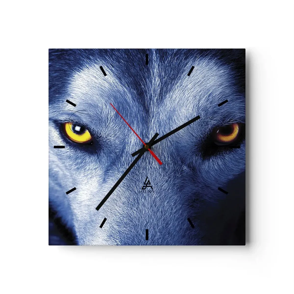 Vægur, Uret - Et hypnotiserende udseende - 30x30 cm