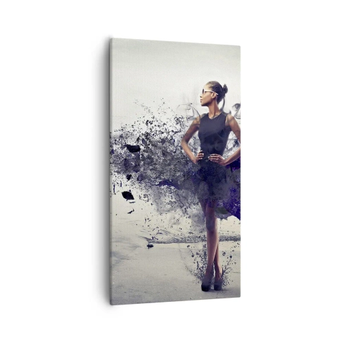 Lærredstryk - Billede på lærred - Afrikansk Venus - 55x100 cm