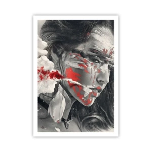 Plakat - I det absurdes damp - 70x100 cm