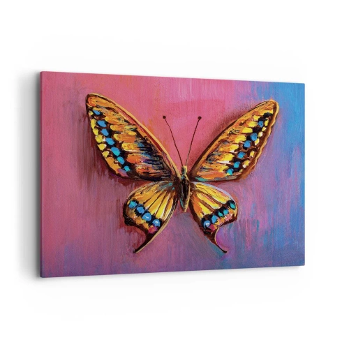 Lærredstryk - Billede på lærred - Naturens juvel - 100x70 cm