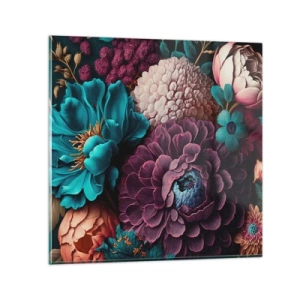 Billede på glas - Natur i overflod - 40x40 cm