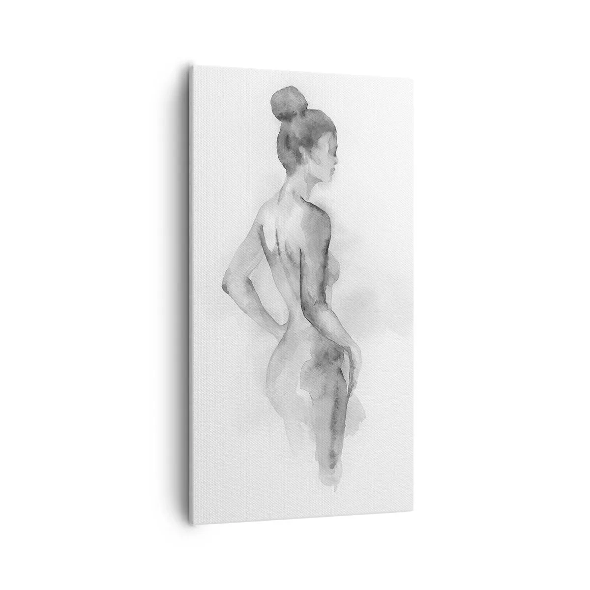 Lærredstryk - Billede på lærred - Smukt som et maleri - 55x100 cm