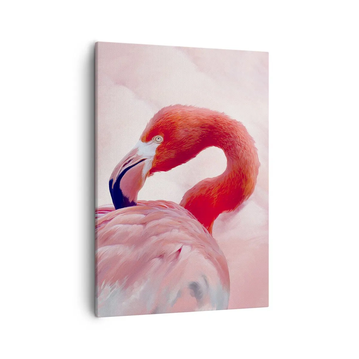 Lærredstryk - Billede på lærred - Fugleskønhed - 50x70 cm