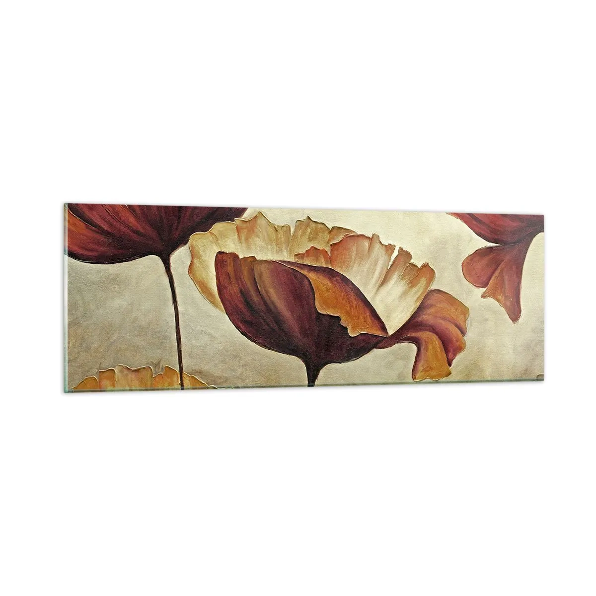 Billede på glas - Marker - 90x30 cm