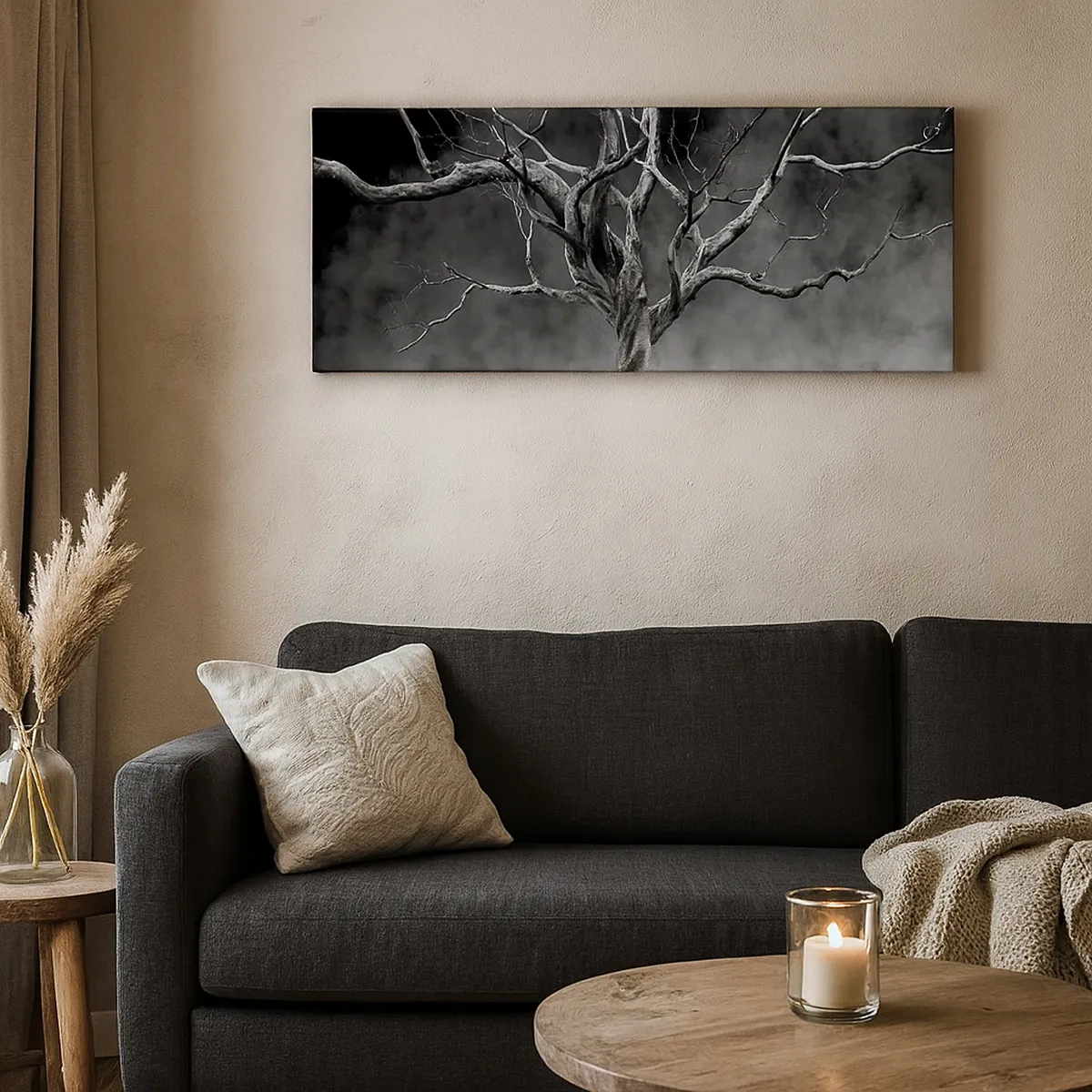 Lærredstryk - Billede på lærred - Primær og hellig - 30x30 cm