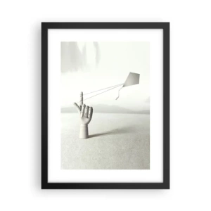 Plakat i sort ramme - Styrkeprøve - 30x40 cm