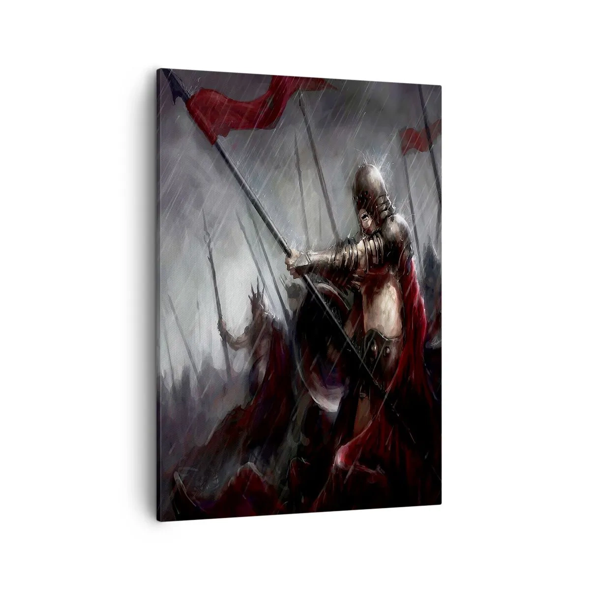Lærredstryk - Billede på lærred - Forbipasserende, fortæl Sparta... - 50x70 cm