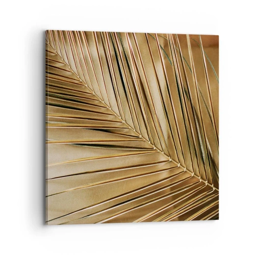 Lærredstryk - Billede på lærred - Naturlig kolonnade - 70x70 cm