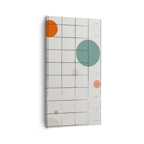 Lærredstryk - Billede på lærred - Fanget i en fælde. Os eller dem? - 55x100 cm