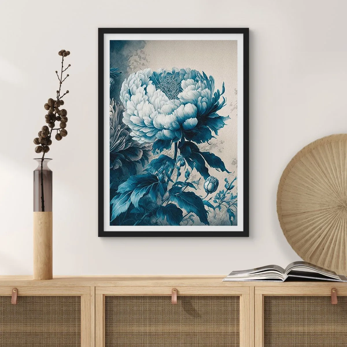 Plakat i sort ramme - Et godt matchet par - 61x91 cm