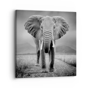 Lærredstryk - Billede på lærred - Værten byder velkommen til - 30x30 cm