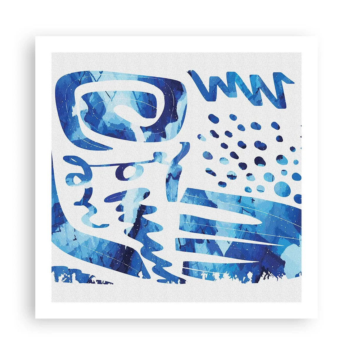 Plakat - Tilbage til rødderne - 60x60 cm