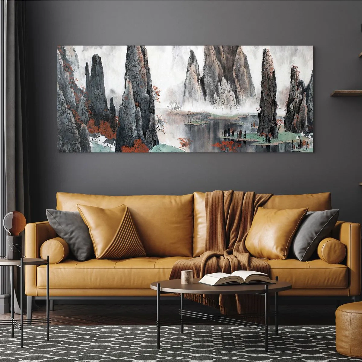 Billede på glas - Stærke beskyttere - 120x50 cm