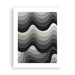 Plakat - Bølge efter bølge - 40x50 cm