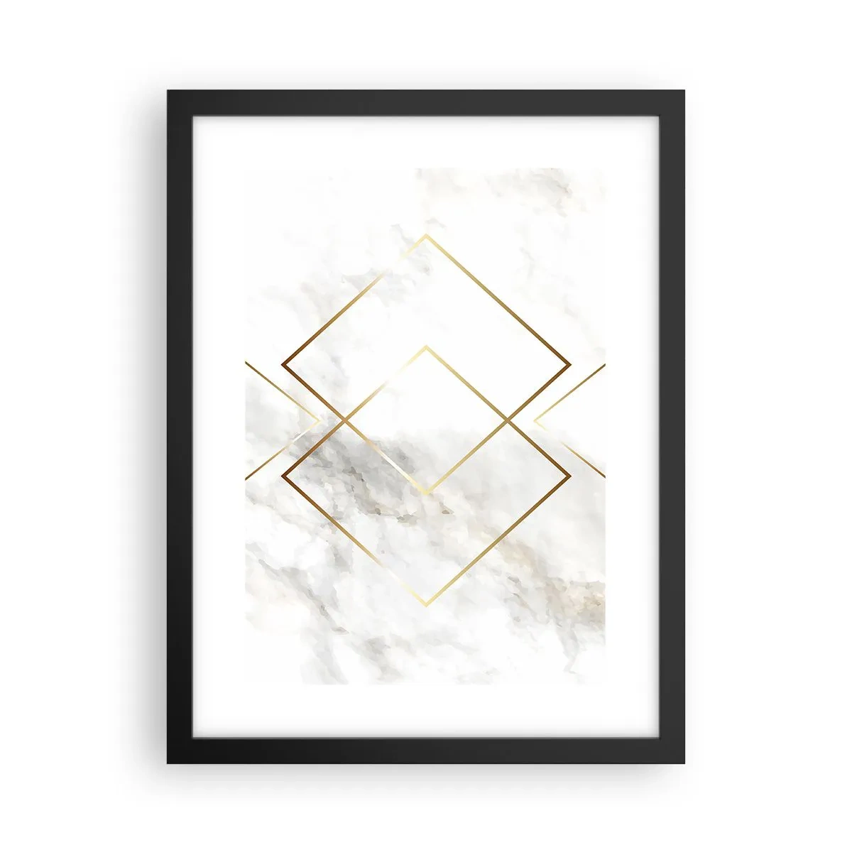 Plakat i sort ramme - Udsigt til det uendelige - 30x40 cm