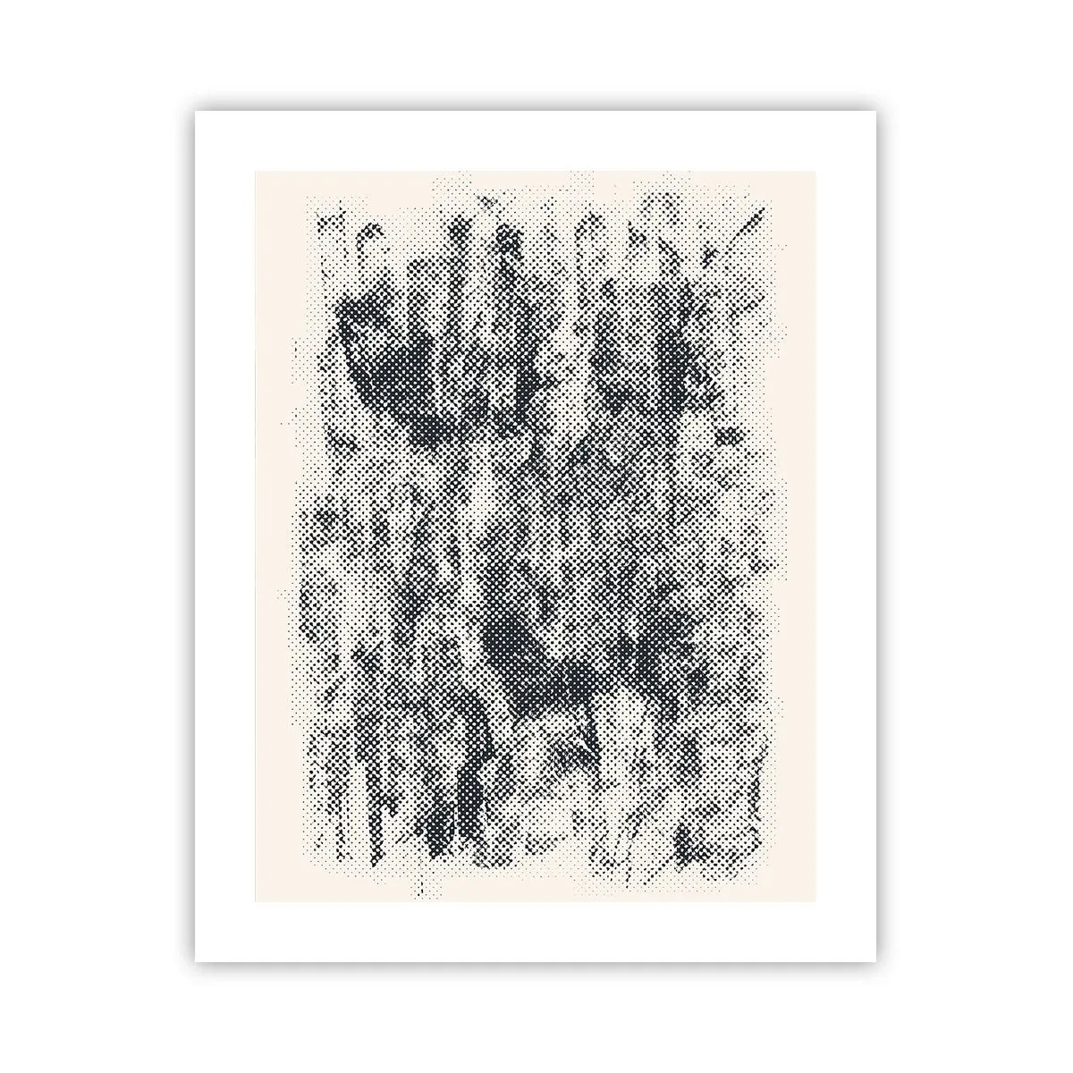 Plakat - Tågeagtig sammensætning - 40x50 cm