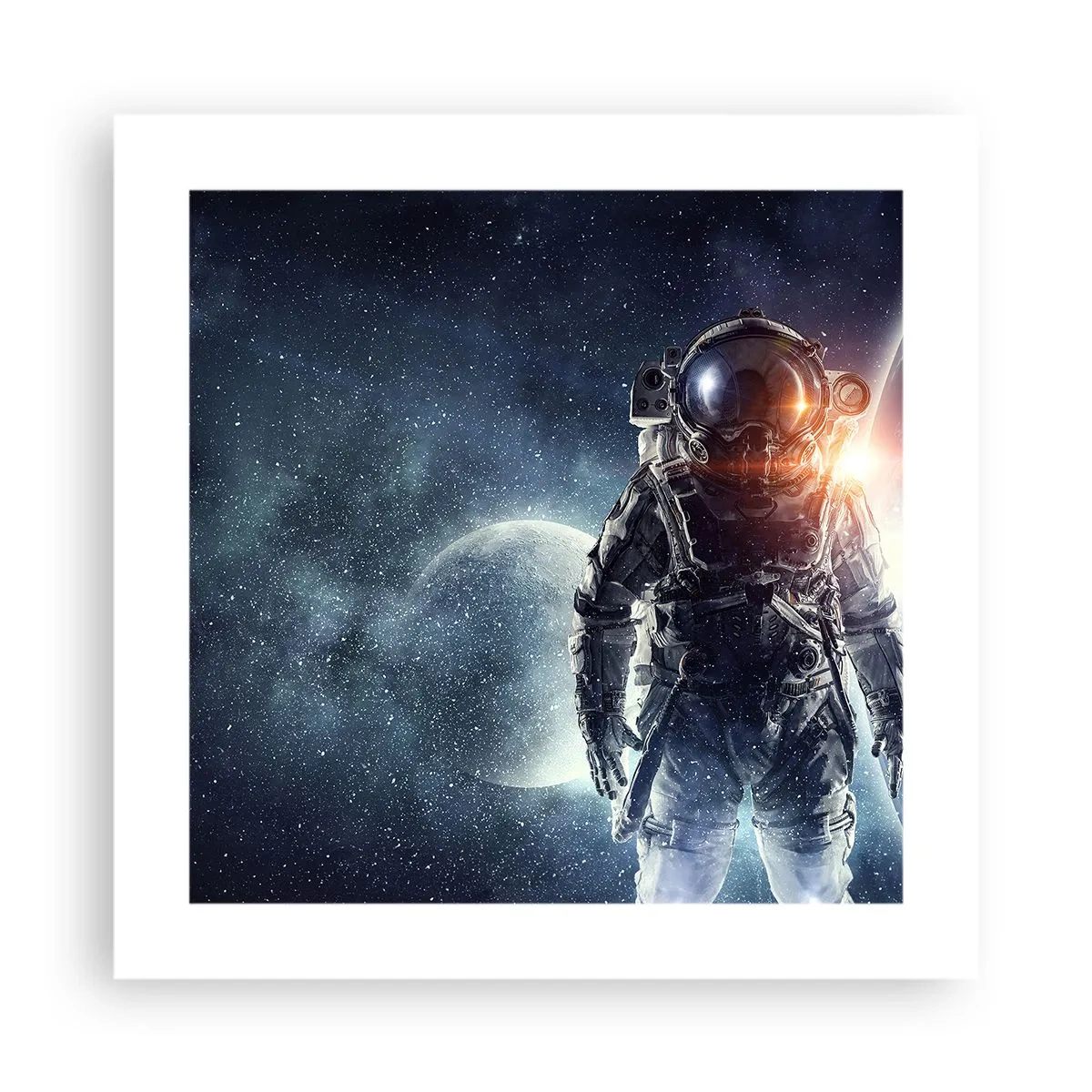 Plakat - Et kosmisk eventyr - 40x40 cm
