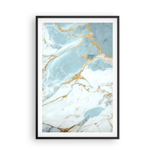 Plakat i sort ramme - Rigdom af sten - 61x91 cm
