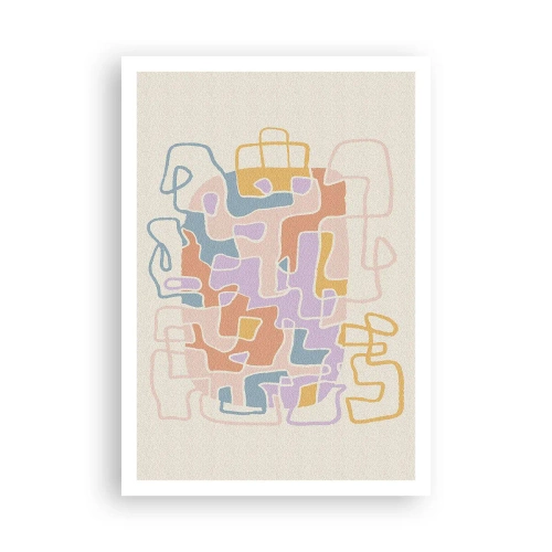 Plakat - Labyrint - et glædeligt eventyr - 70x100 cm