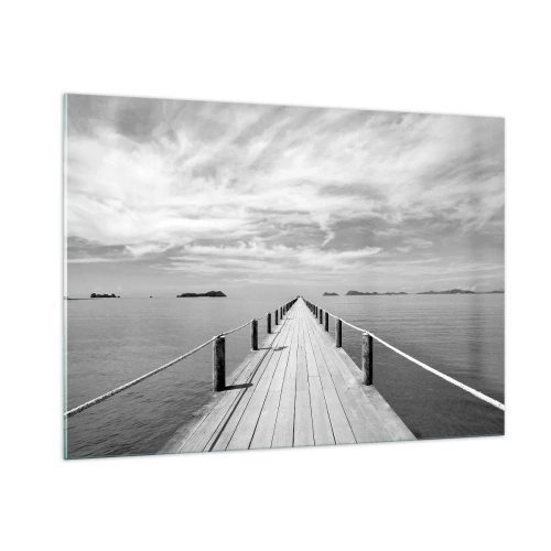 Billede på glas - Eller måske en rejse... - 100x70 cm