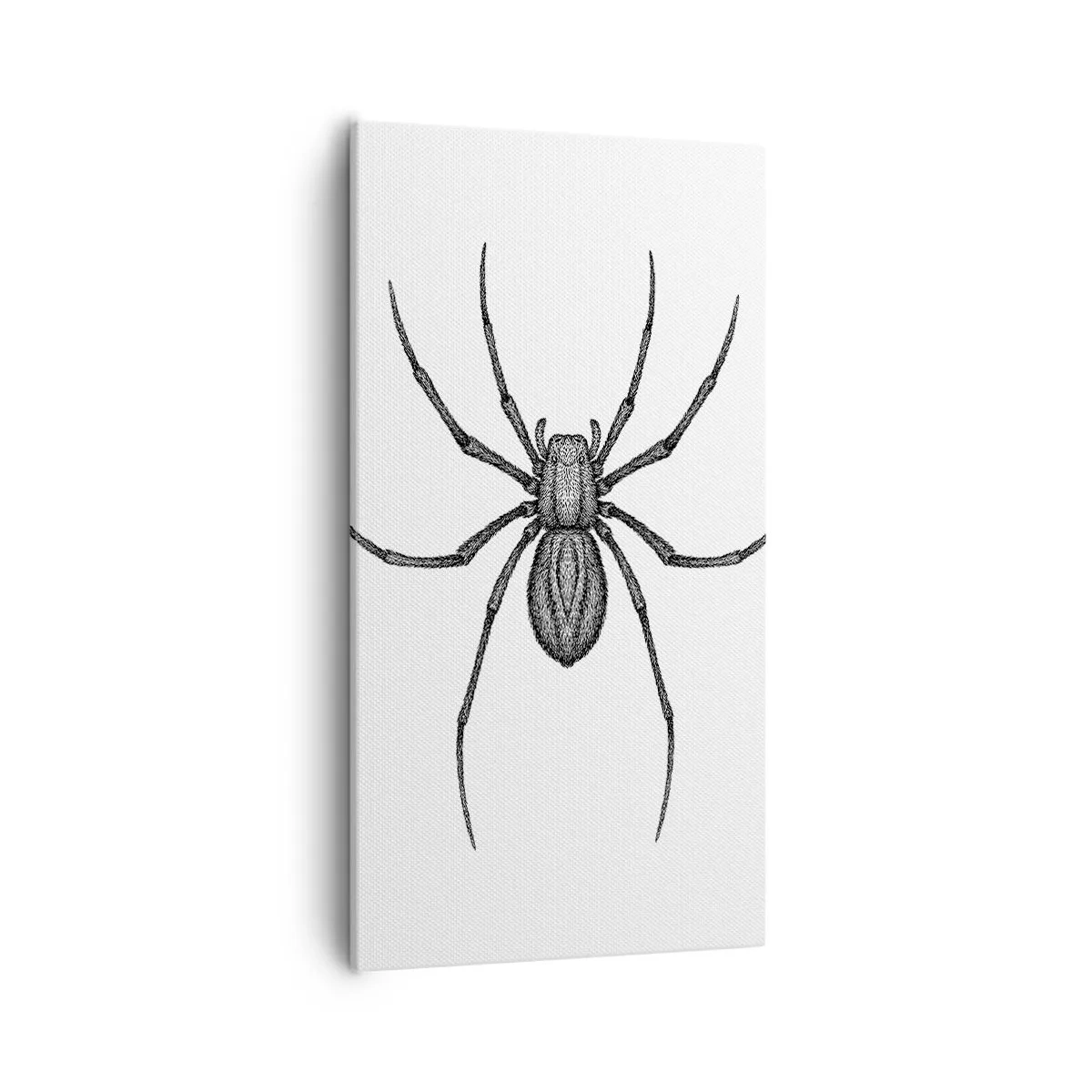 Lærredstryk - Billede på lærred - Foruroligende præcision - 55x100 cm