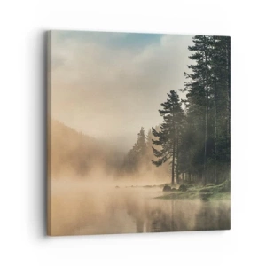 Lærredstryk - Billede på lærred - En dags fødsel - 30x30 cm