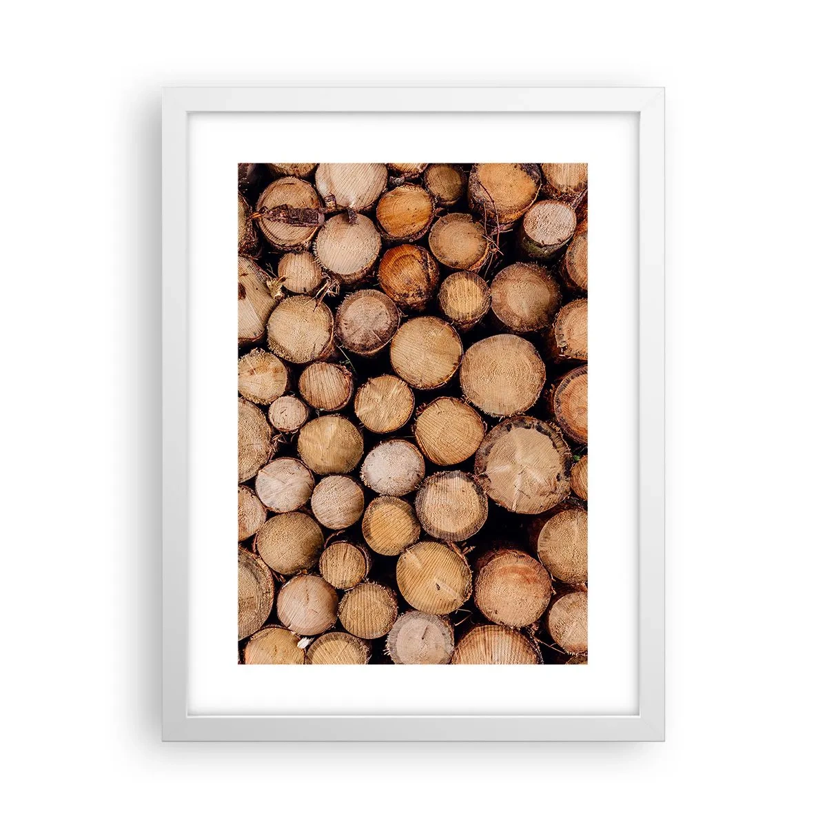 Plakat i hvid ramme - En ny begyndelse - 30x40 cm