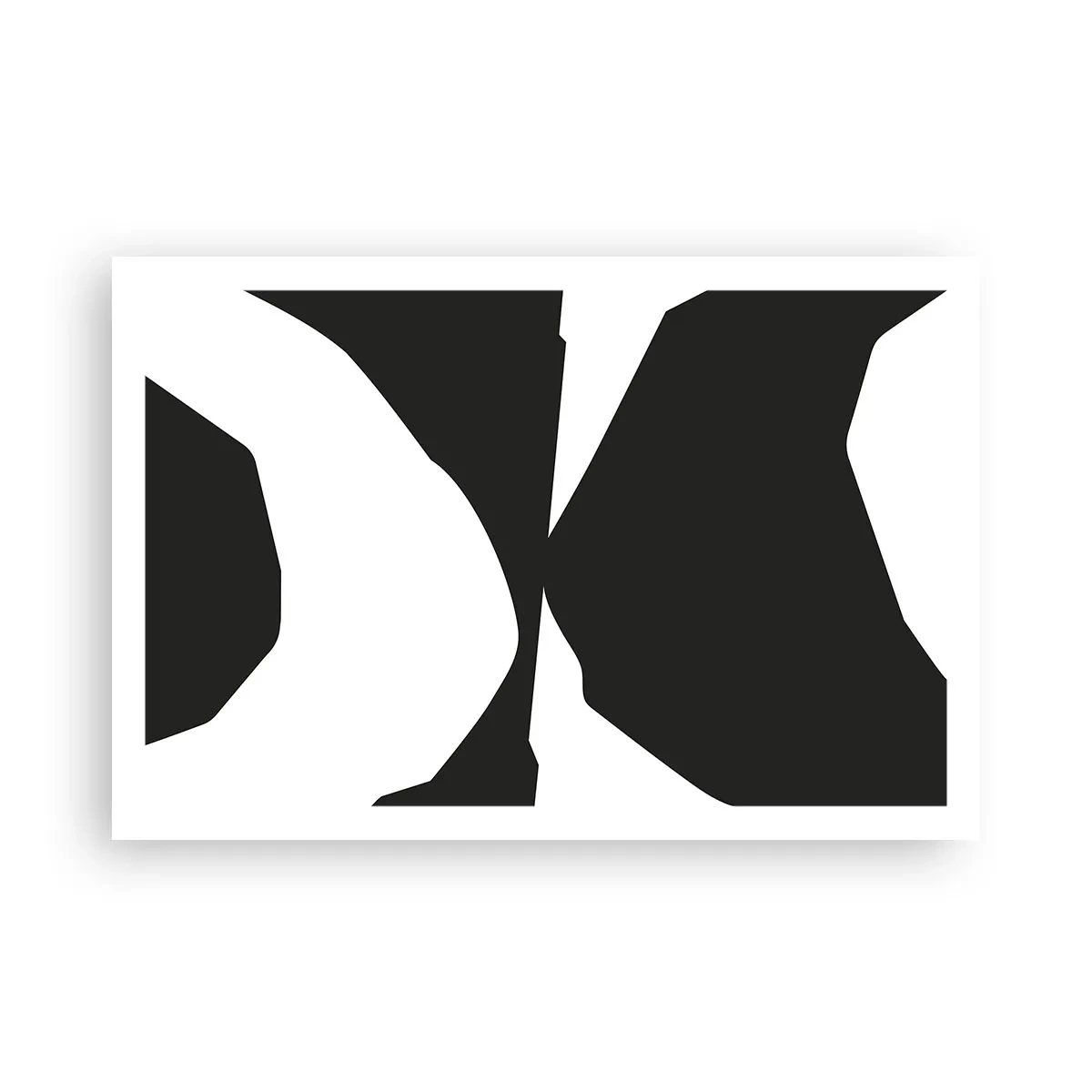 Plakat - Positiv-negativ - 91x61 cm