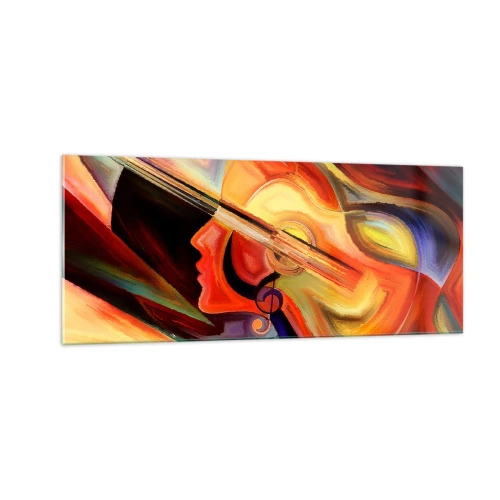 Billede på glas - Og alt er i orden - 100x40 cm