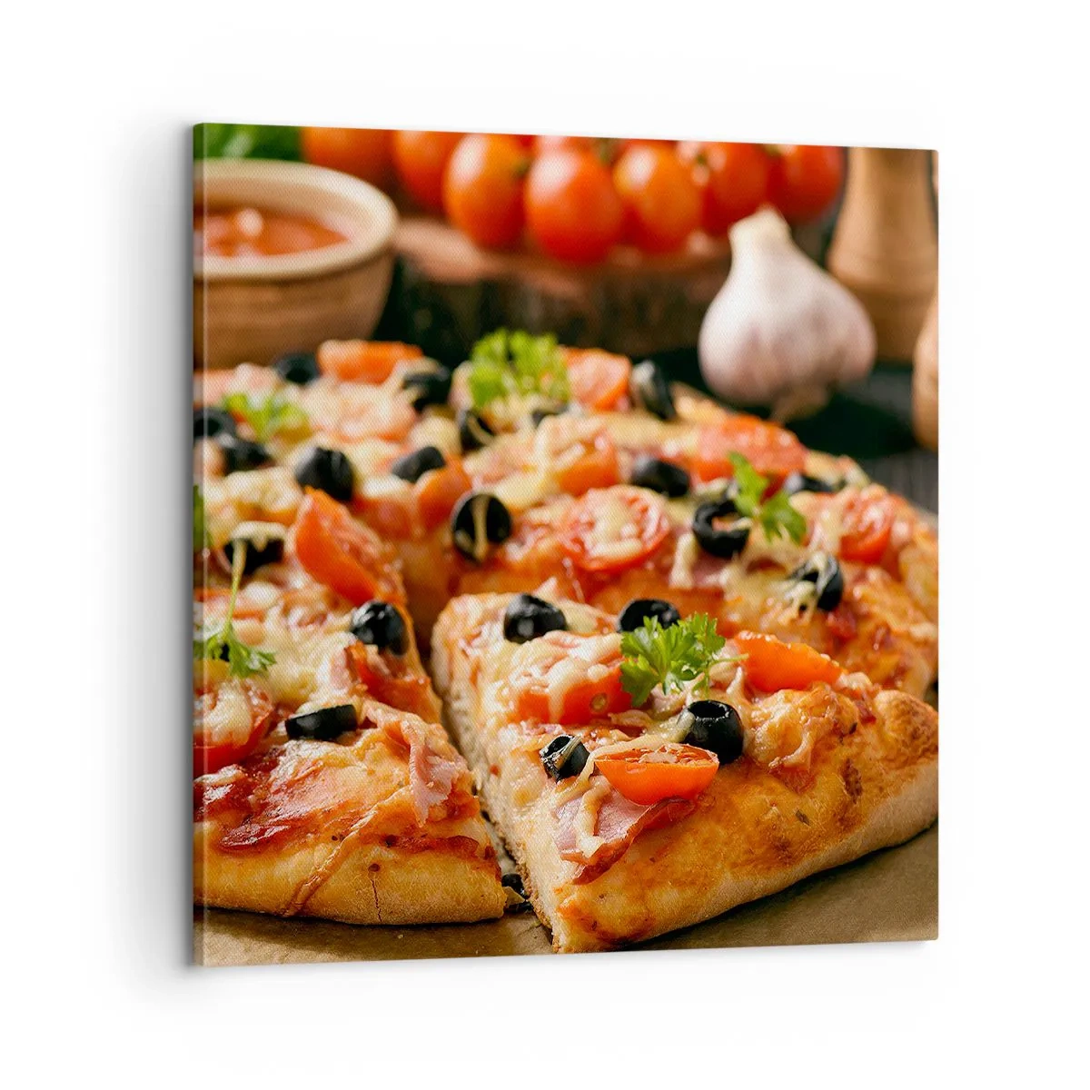 Lærredstryk - Billede på lærred - Du er sluppet af sted med det igen - 60x60 cm