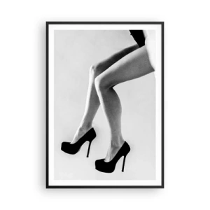 Plakat i sort ramme - Evig kvindelighed - 70x100 cm