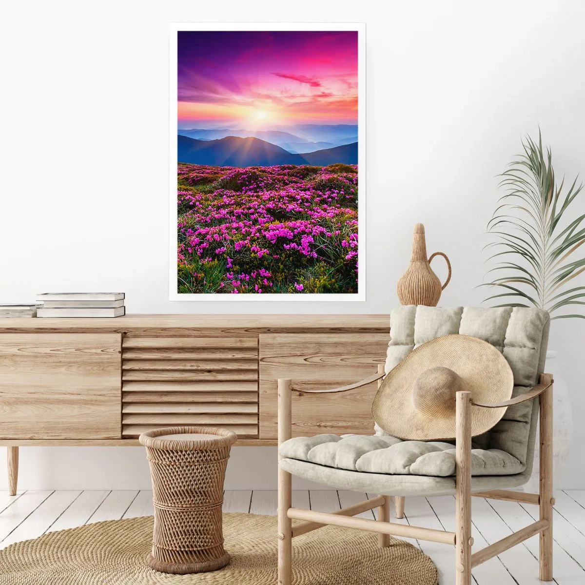 Plakat - Urter duftede friske bundter fra niw - 70x100 cm