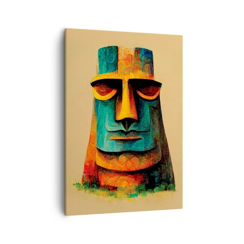 Lærredstryk - Billede på lærred - Statuarisk, men alligevel sympatisk - 50x70 cm