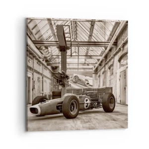 Lærredstryk - Billede på lærred - Vinderens hvile - 70x70 cm