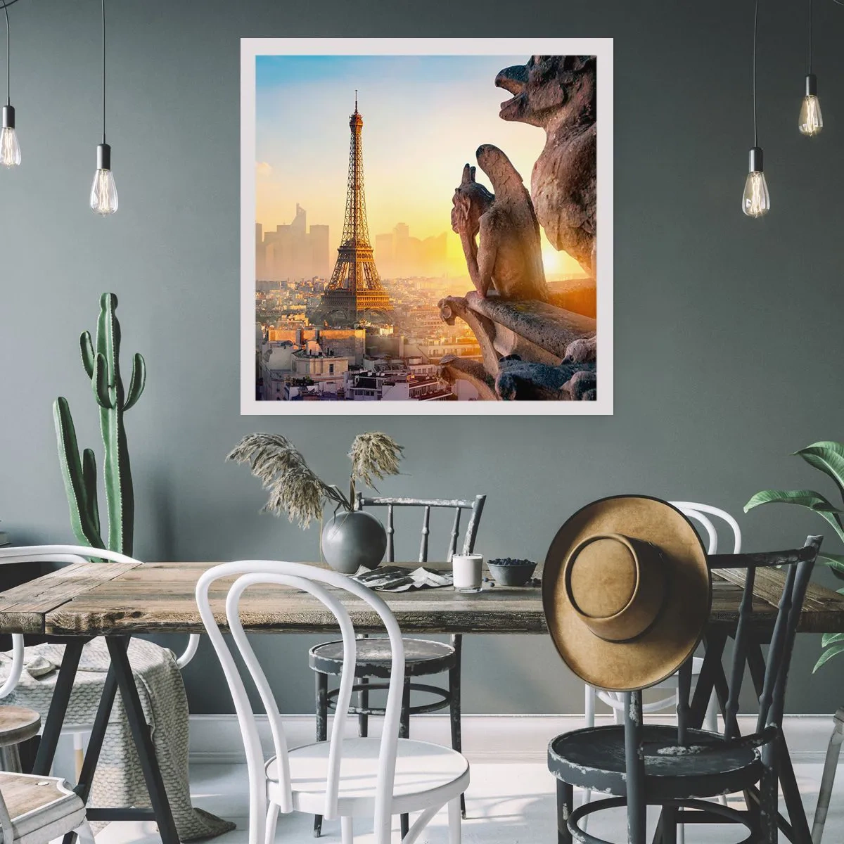 Plakat - Meget har ændret sig... - 30x30 cm