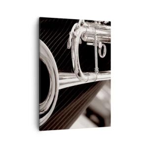 Lærredstryk - Billede på lærred - En musikalsk rejse til 1930'erne. - 50x70 cm