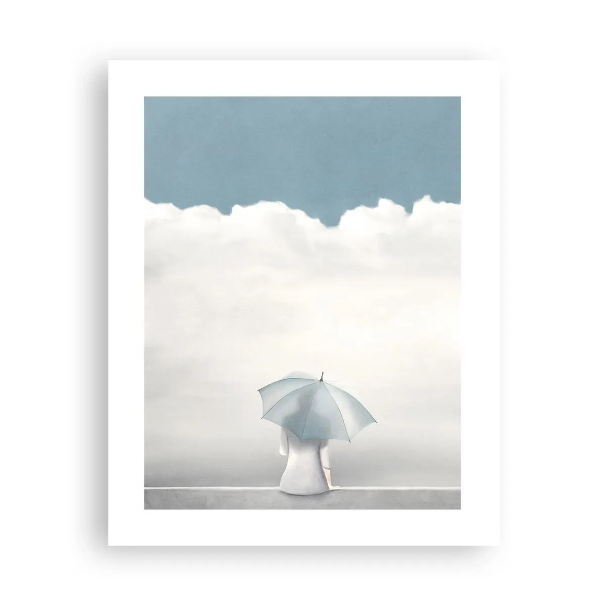 Plakat - På kanten af virkelighed og drømme - 40x50 cm