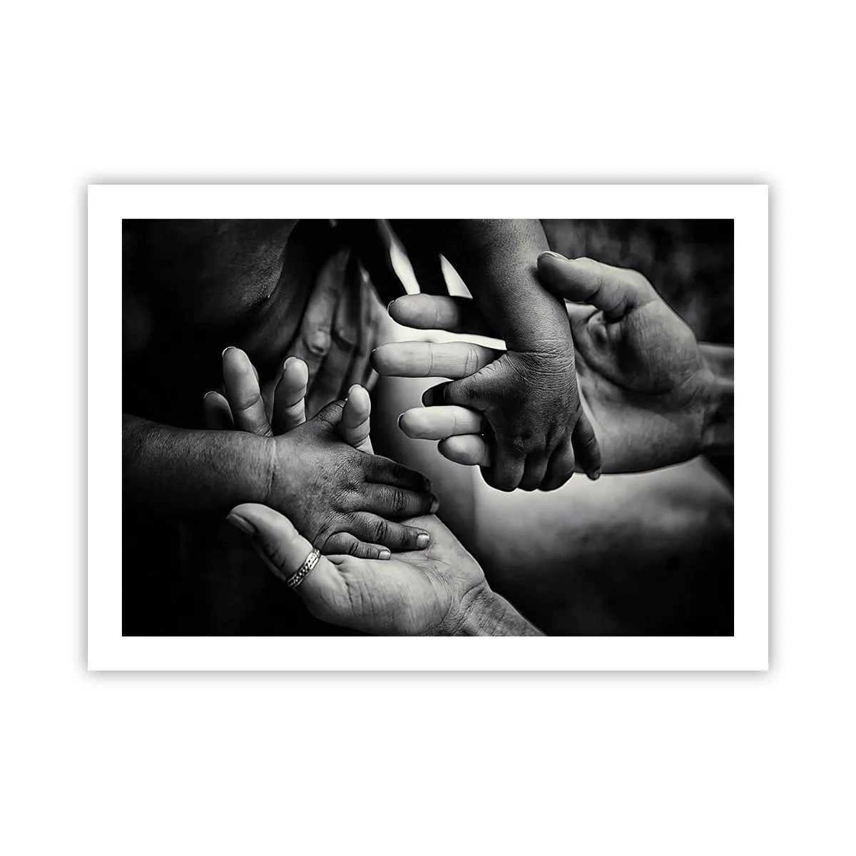 Plakat - At være menneske - 70x50 cm