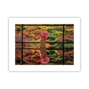 Plakat - I naturens tempel - 40x30 cm