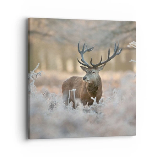 Lærredstryk - Billede på lærred - En frisk morgen - 40x40 cm