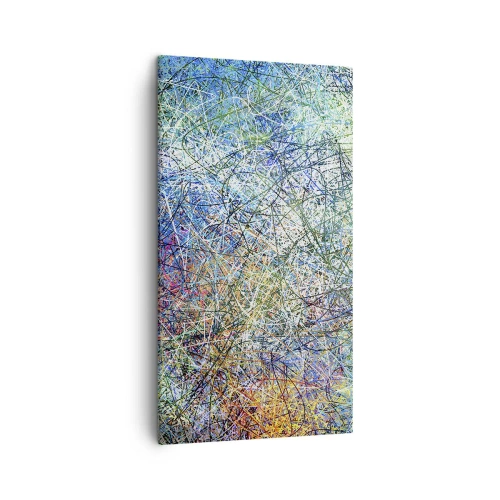 Lærredstryk - Billede på lærred - Så enkelt er det ikke - 45x80 cm