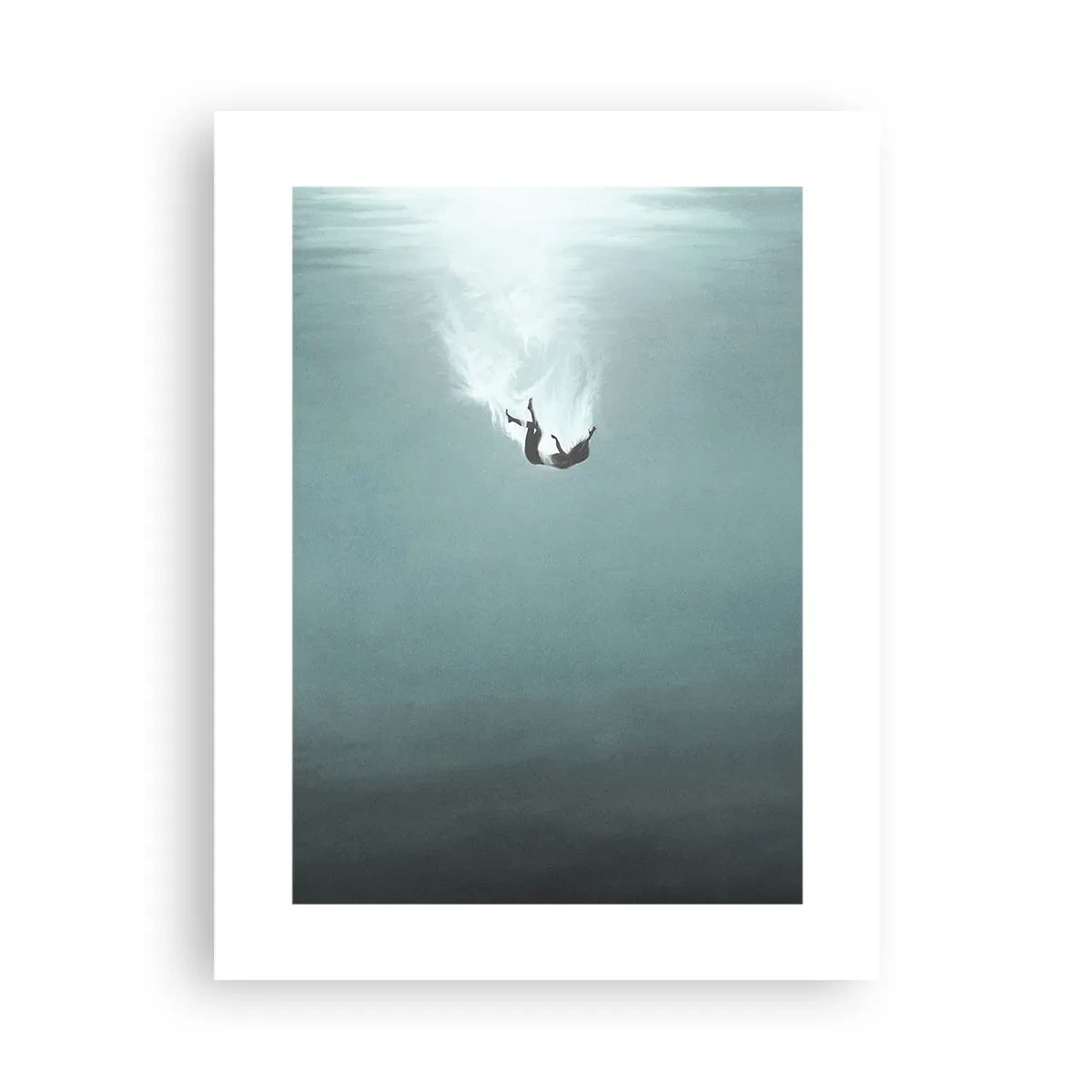 Plakat - I havets favntag - 30x40 cm