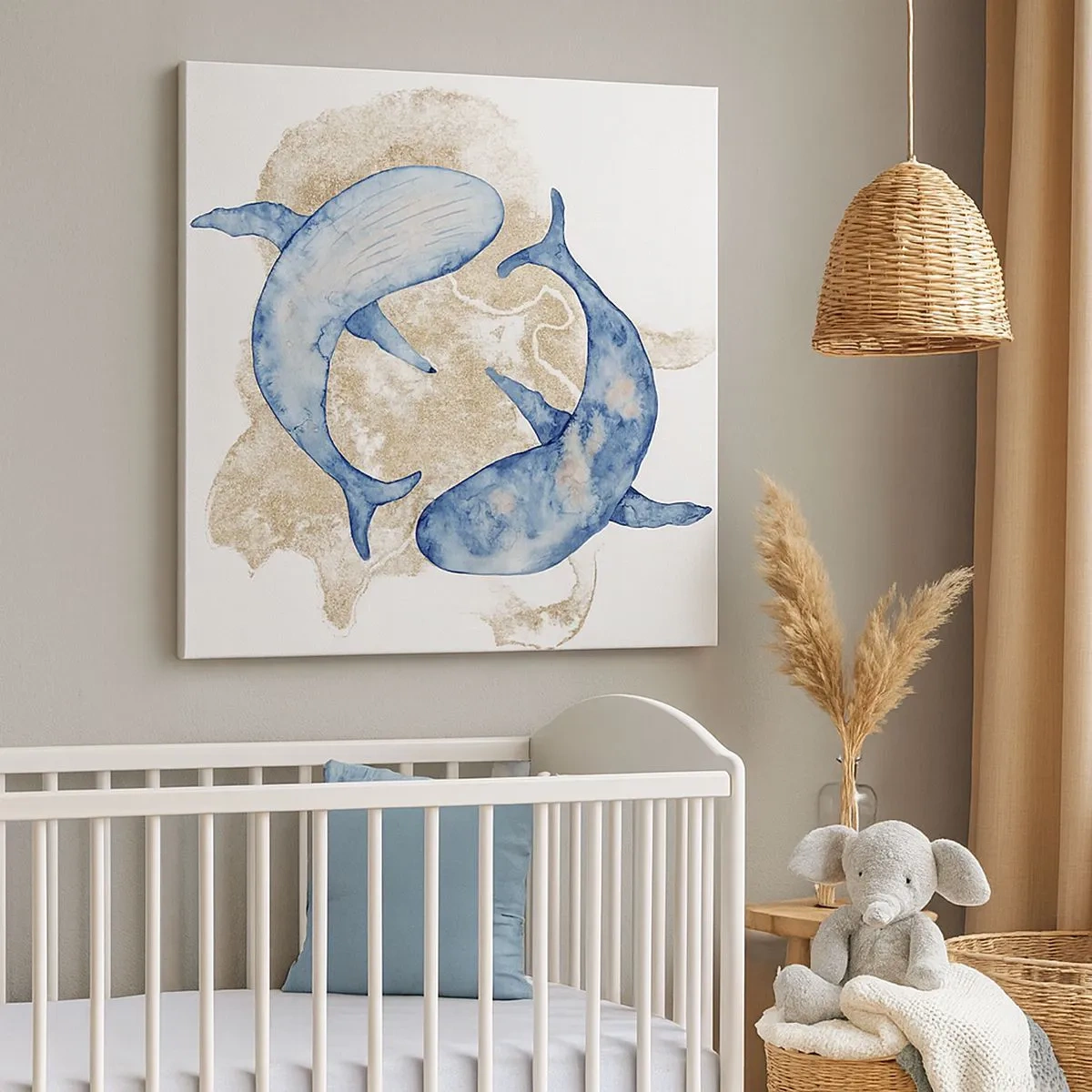 Lærredstryk - Billede på lærred - Venskab eller kærlighed? - 30x30 cm