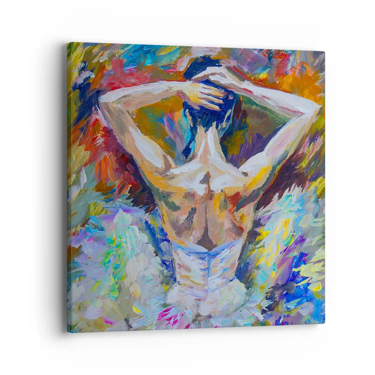 Lærredstryk - Billede på lærred - Det kan være hvad som helst - 40x40 cm