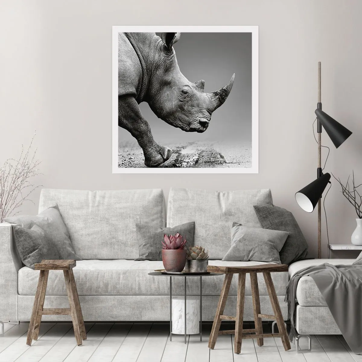 Plakat - En ustoppeli - 40x40 cm